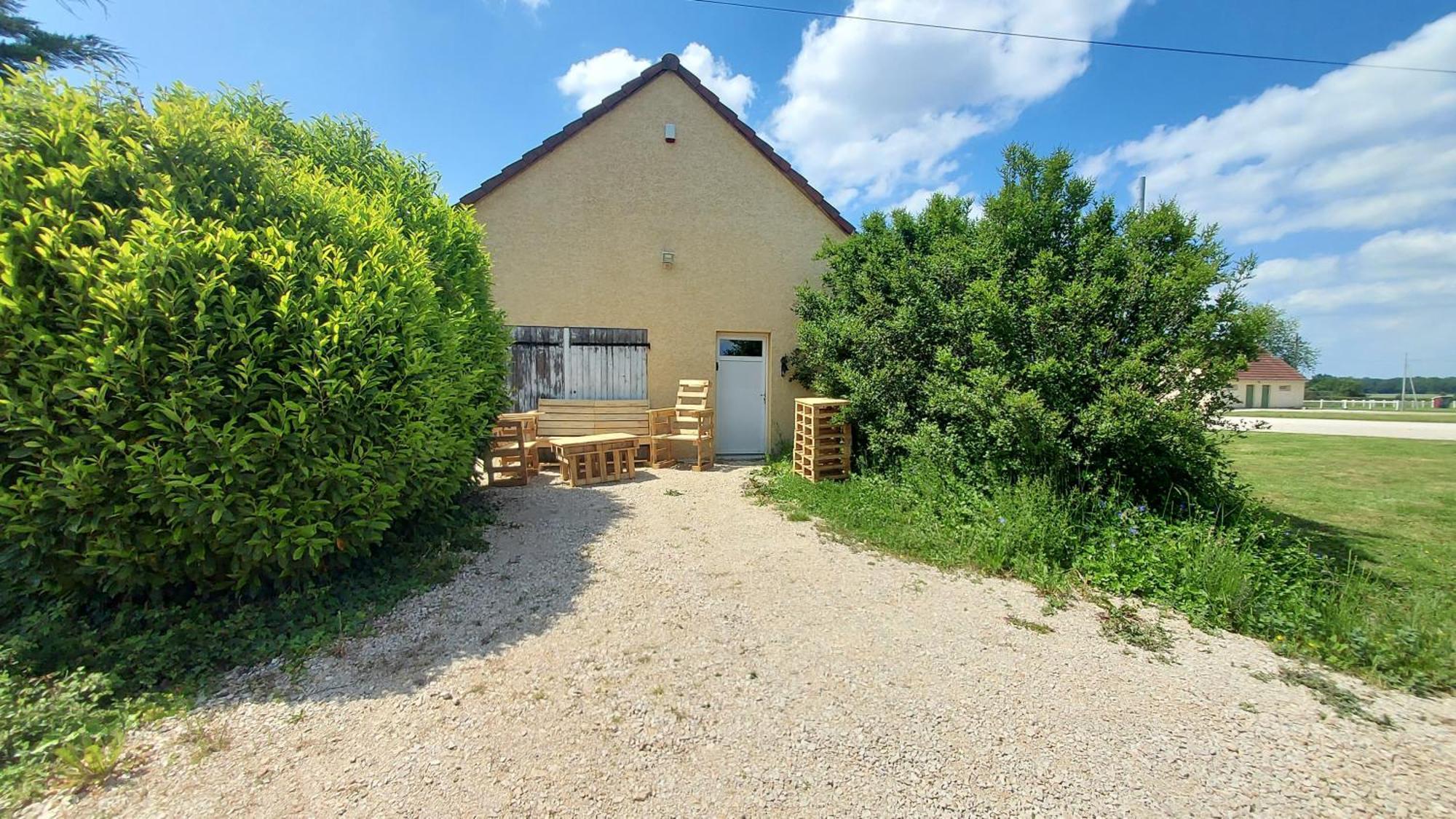 Maison Cosy 3 Chambres A La Campagne L'Abergement-Sainte-Colombe Luaran gambar